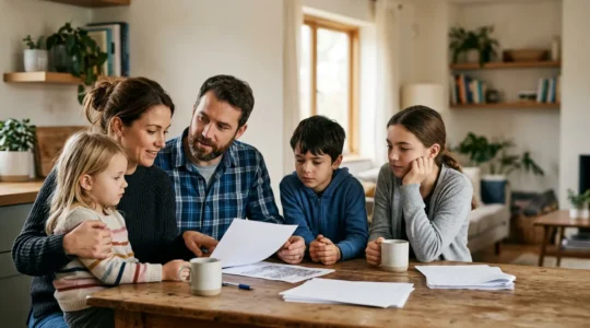 Famille recomposée face aux défis de protection financière et succession