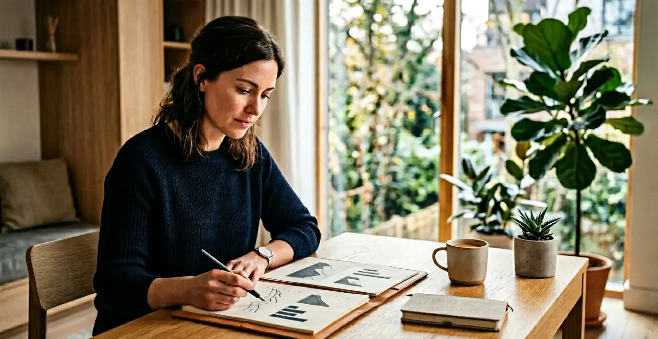 Investisseur consultant des documents financiers dans un environnement moderne et lumineux