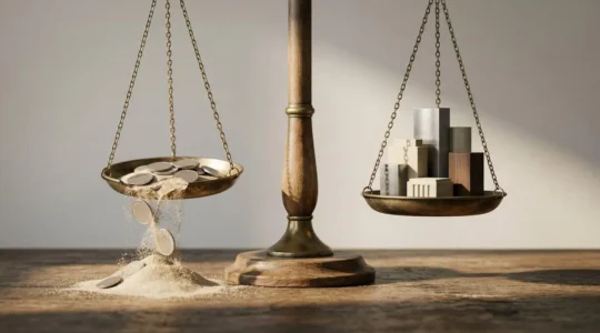 Illustration symbolique représentant la protection du pouvoir d'achat face à l'inflation dans un contexte d'épargne et d'assurance