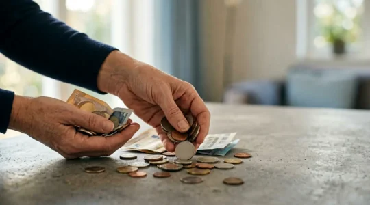Scène symbolisant la récupération d'argent après une arnaque en ligne via procédure bancaire sécurisée