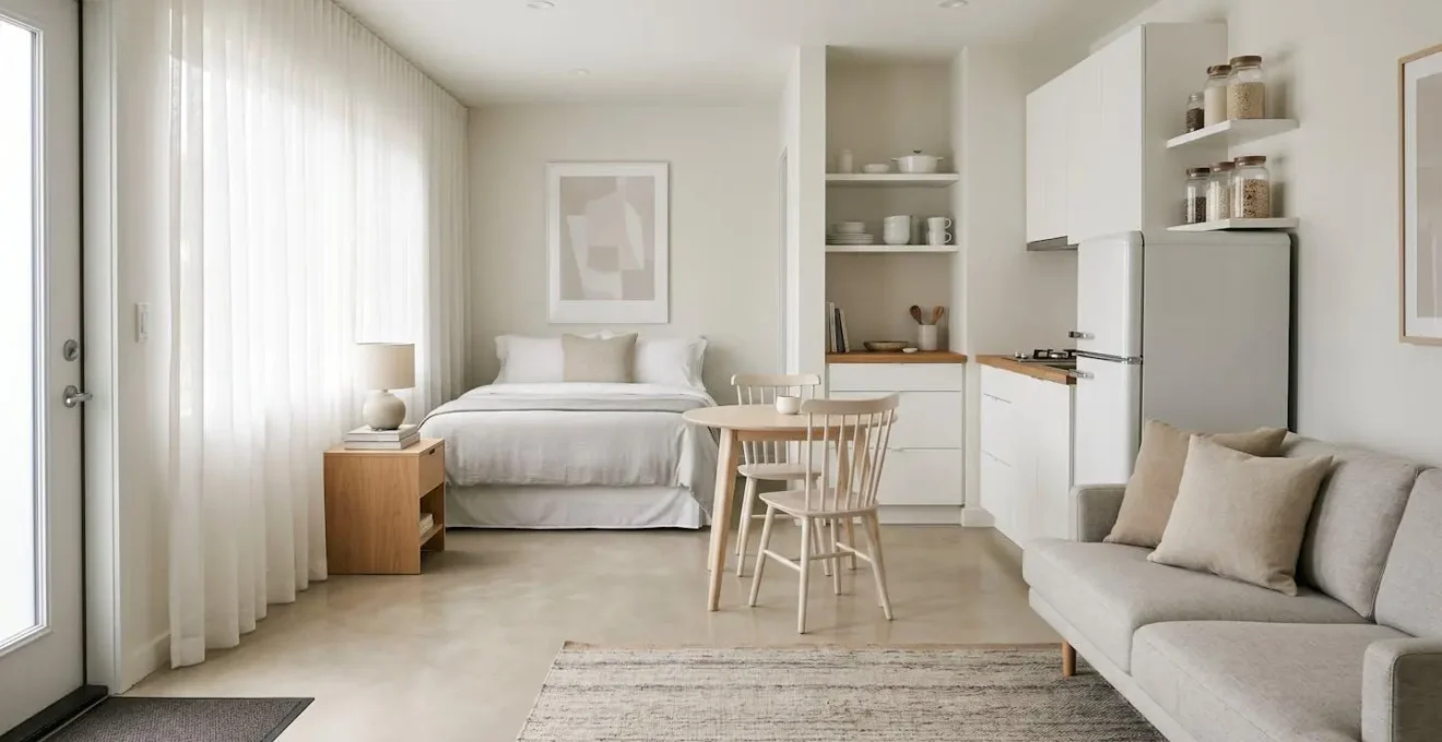 Transition d'un appartement locatif nu vers un logement meublé équipé